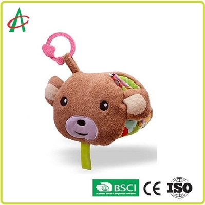 6" libro suave de la actividad, peluches de ASTM reserva