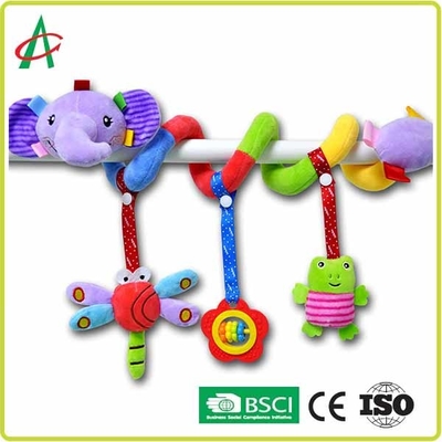 cochecito de niño Toy Non Toxic For Babies del espiral del elefante de los 35cmx18cm