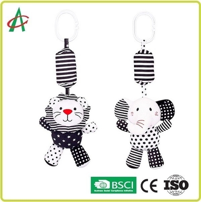 Juguetes del traqueteo de la ejecución del bebé del 19CM, juguetes del cochecito del OEM para el bebé