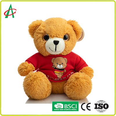 felpa Teddy Bear de la camiseta de los 28cm para los juguetes del bebé del regalo de vacaciones
