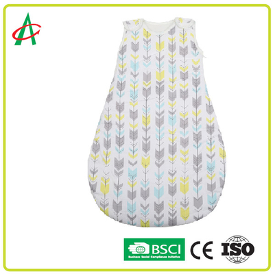 Tog infantil respirable del saco de dormir 0,5 de 45*70 cm a cremallera bidireccional de 2,5 Tog