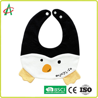 absorbente estupendo de los baberos recién nacidos del bebé de los 29cm*26cm con la broche ajustable