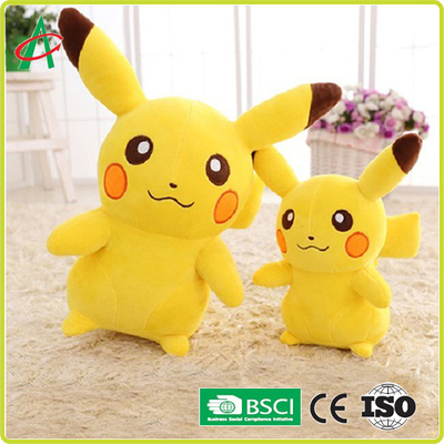 Muñeca animal de la almohada de la historieta de Pikachu de la muñeca de la felpa del kabi lindo del juguete