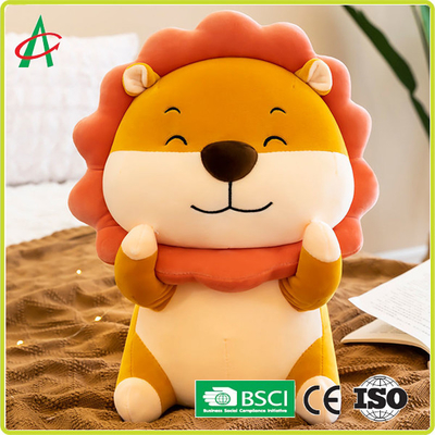 Muñeca de trapo de la almohada el dormir de Lion Plush Toy Doll Girl del girasol de la historieta