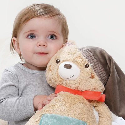 SNAS Toy Bear Bright Colors suave los 44x24x13cm por 0-4 años