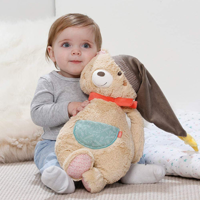SNAS Toy Bear Bright Colors suave los 44x24x13cm por 0-4 años