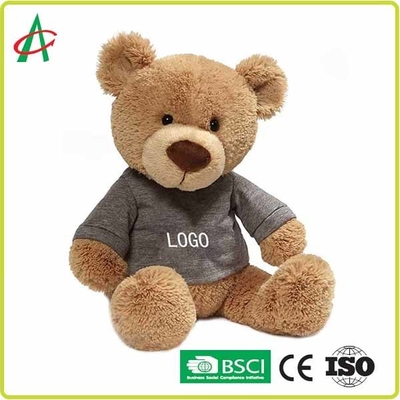 Felpa Teddy Bear del super suave ASTM el 15cm los 20cm los 25cm con el logotipo modificado para requisitos particulares