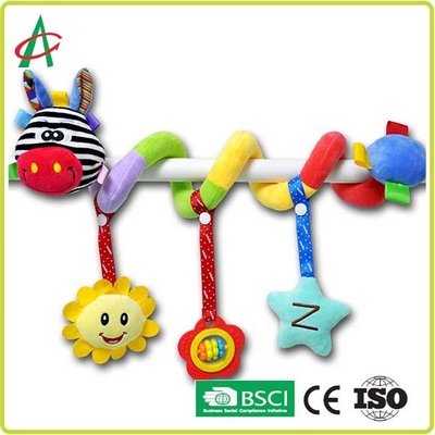 cochecito de niño Toy Non Toxic For Babies del espiral del elefante de los 35cmx18cm