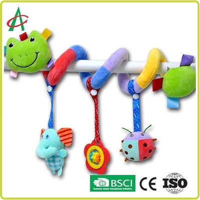 cochecito de niño Toy Non Toxic For Babies del espiral del elefante de los 35cmx18cm