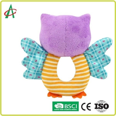 Bebés de Owl Soft Rattle Toys For