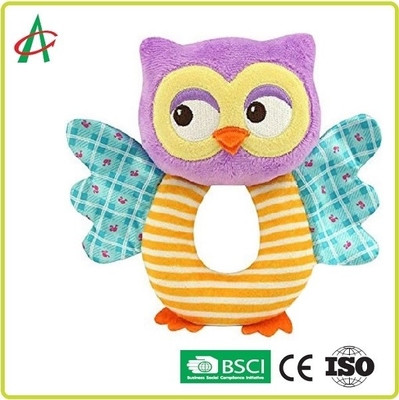 Bebés de Owl Soft Rattle Toys For