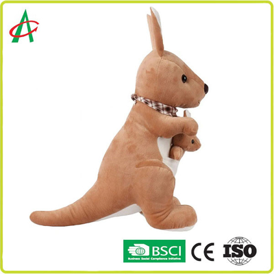 Peluche del canguro del bebé de ASTM 8 pulgadas de proceso modificado para requisitos particulares