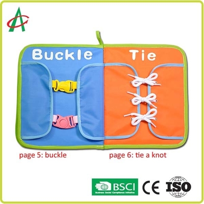 libro de paño del bebé 3d de los 25cm, libros animales de SNAS para los preescolares