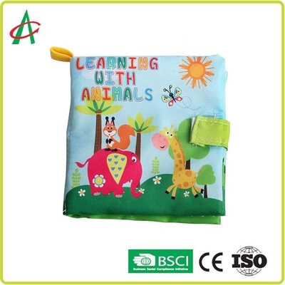 Libros suaves del CE para los niños los 21cm con la impresión colorida del alfabeto