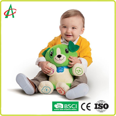 Peluches musicales inteligentes EN71 para los bebés 8 pulgadas 12 pulgadas
