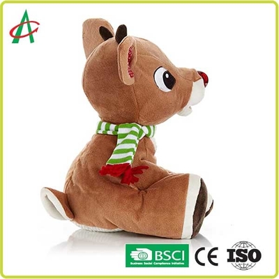 Peluches musicales del reno para los niños 8,5 pulgadas