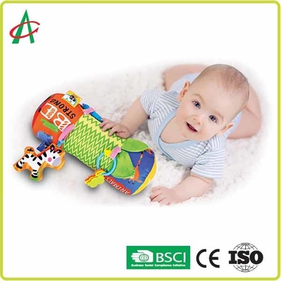 almohada infantil suave del bebé del 13.8*38cm, almohada del tiempo de la panza del bebé del poliéster 100