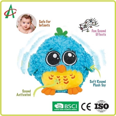 El sonido activó los juguetes suaves musicales para los bebés 6,26" X6.1 ' X5.35”