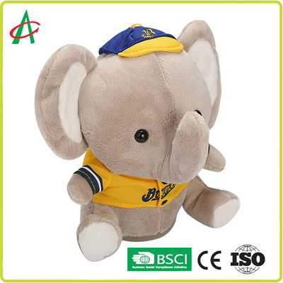 juguetes musicales de la felpa de los 20cm, ojeada de CPSIA Boo Singing Elephant