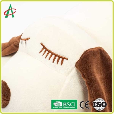 Las almohadas suaves de los juguetes de la felpa de Spandex persiguen la almohada formada de tamaño de 17,5 x 9 pulgadas