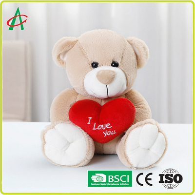 Material seguro del super suave 100 del corazón de Angelber los 33cm Teddy Bear Hugging A