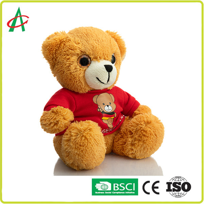 felpa Teddy Bear de la camiseta de los 28cm para los juguetes del bebé del regalo de vacaciones