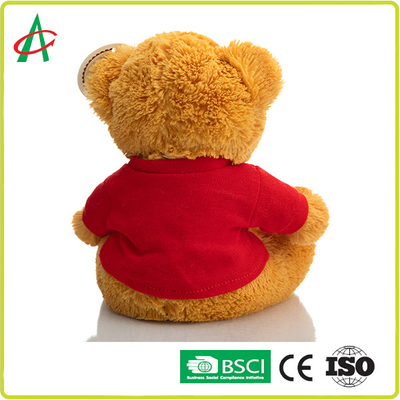 felpa Teddy Bear de la camiseta de los 28cm para los juguetes del bebé del regalo de vacaciones
