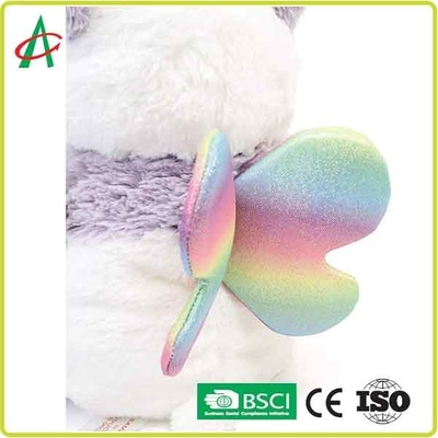 9" Panda Unicorn Stuffed Animal mimoso con estándar de las alas EN71