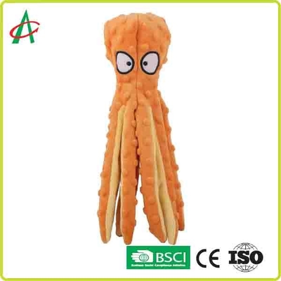 felpa indestructible Toy Chew Proof Embroidered Eyes del animal doméstico de los 32cm*8cm