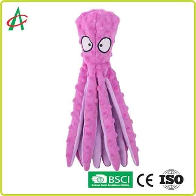 felpa indestructible Toy Chew Proof Embroidered Eyes del animal doméstico de los 32cm*8cm