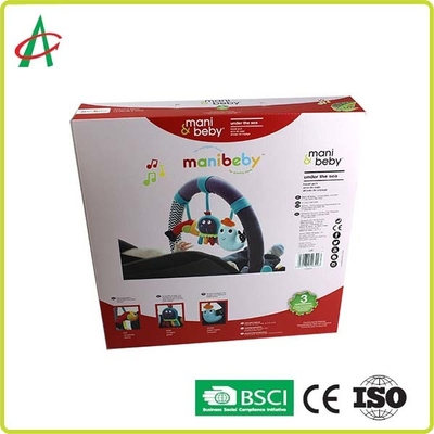 Squeaker espiral del BB de Toy Infant Pram Stroller With del cochecito de niño de L67cm