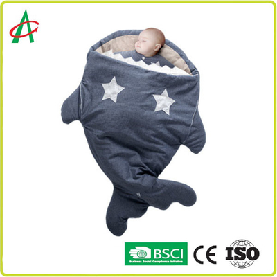 Saco de dormir del tiburón del bebé de BSCI los 90x60cm por años de 0-12 meses