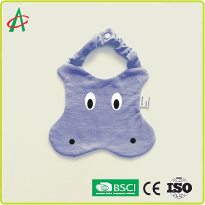 absorbente estupendo de los baberos recién nacidos del bebé de los 29cm*26cm con la broche ajustable