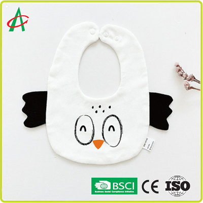 absorbente estupendo de los baberos recién nacidos del bebé de los 29cm*26cm con la broche ajustable