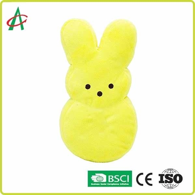 Juguete interactivo indestructible hecho en fábrica 4" 6" 12" del animal doméstico de BSCI amarillo púrpura