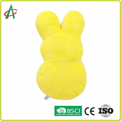 Juguete interactivo indestructible hecho en fábrica 4" 6" 12" del animal doméstico de BSCI amarillo púrpura