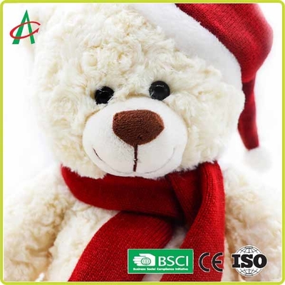 Felpa Huggable Teddy Bear With Christmas Cap de los 25cm