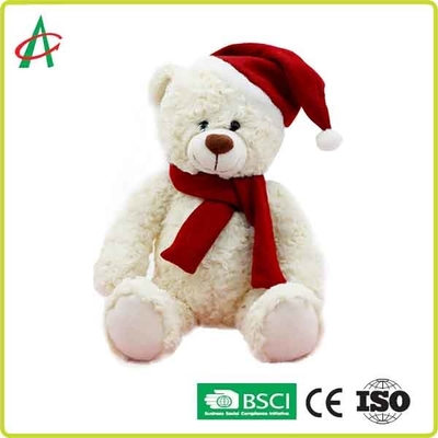 Felpa Huggable Teddy Bear With Christmas Cap de los 25cm