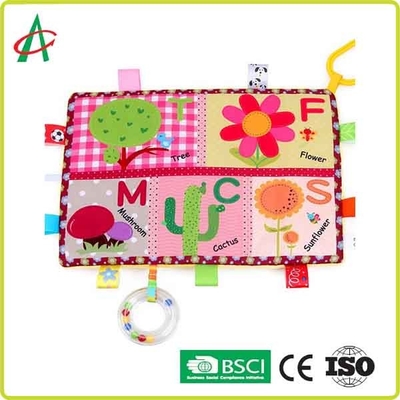 Fruta ultra suave de la felpa del juguete del consolador del bebé de BSCI los 29.7x21cm e impresión animal