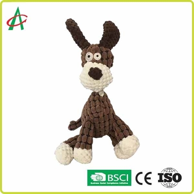 Animal doméstico durable Toy Donkey Plush Pet Toys chillón interactivo para el perrito y los perros medios