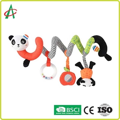 El bebé Panda Plush Spiral Toy With de BSCI duplica modificado para requisitos particulares