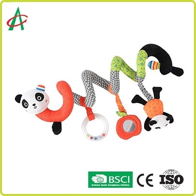 El bebé Panda Plush Spiral Toy With de BSCI duplica modificado para requisitos particulares