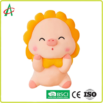 Felpa Toy Doll Pillow Sun Shape Toy Bed Super Soft Plush Toy Holiday Gifts del cerdo