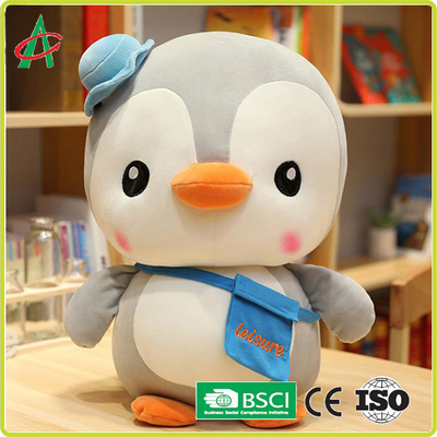 los animales lindos CPSIA de los juguetes de la felpa del pingüino del bebé del 15in aprobaron