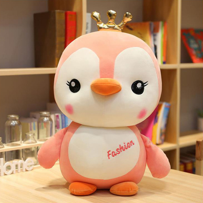 los animales lindos CPSIA de los juguetes de la felpa del pingüino del bebé del 15in aprobaron
