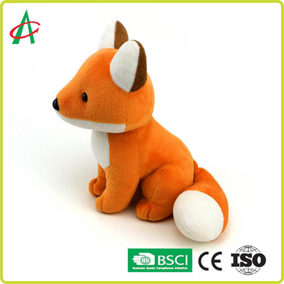 Poliéster que rellena la felpa peluda Mini Fox Stuffed Animal 3 10in