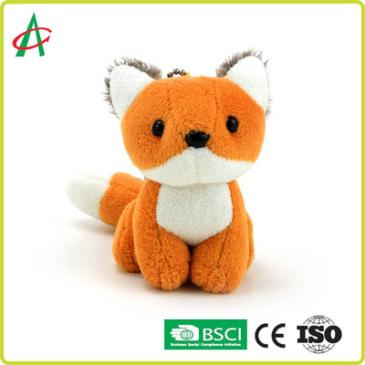 Poliéster que rellena la felpa peluda Mini Fox Stuffed Animal 3 10in