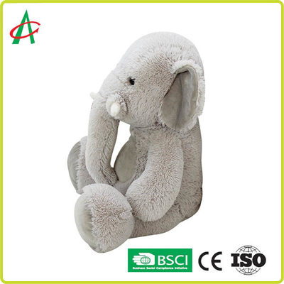 OEM del juguete de los 30cm Grey Cuddly Stuffed Elephant Plush aceptable