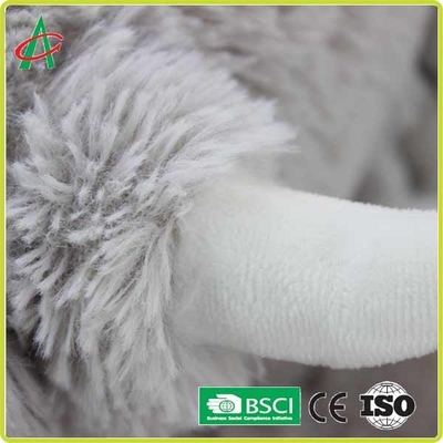 OEM del juguete de los 30cm Grey Cuddly Stuffed Elephant Plush aceptable
