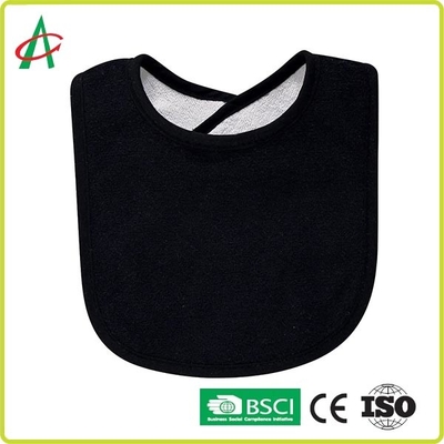 El bebé unisex peinado el 100% del absorbente del algodón babea los baberos con la broche ajustable